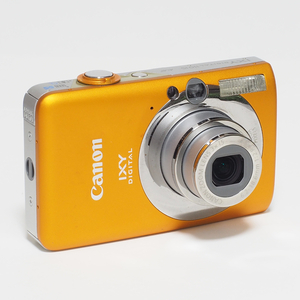 ★ ジャンク品 ★ Canon IXY DIGITAL 110 IS オレンジ本体のみ (バッテリー・付属品無し) 1000万画素