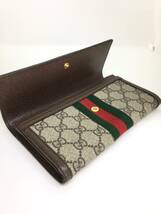  【1円】 GUCCI グッチ 長財布 523153.2149 コンチネンタルウォレット_画像7