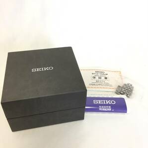  【120円】 SEIKO セイコー 腕時計 7T92-0DW0 白文字盤 コマ 箱 保証書 取扱説明書付き 不動品の画像9