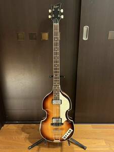 Hofner CT500/1 SB Contemporary / Hefner Violin Bass Contemporary / с полужестким футляром / Струны La Bella 760FHBB 50-100 