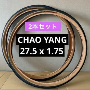 チャオヤン27.5x1.75 MTBタイヤ2本セットマウンテンCHAOYANG