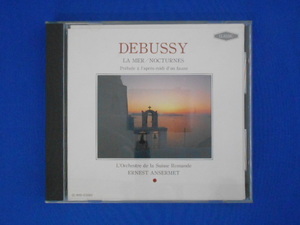 CD/DEBUSSY LA MER NOCTIRNES ドビュッシー ラ・メール ノクターン/オムニバス/中古/cd21171