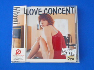 CD/hitomi/LOVE CONCENT/ б/у /cd21466