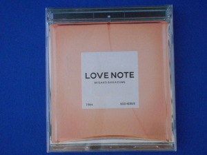 CD/MISAKO SAKAZUME 坂詰美紗子/LOVE NOTE ラブ・ノート [CD+DVD]/中古/cd21660