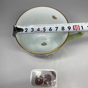 ヘレンド HEREND マグカップ ヴィクトリアブーケ カップ 食器 ハンガリー ハンドペイント 高級食器メーカー 蝶々 バタフライの画像9