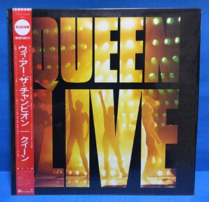 LP 洋楽 クイーン QUEEN / LIVE ウィ・アー・ザ・チャンピオン 日本盤