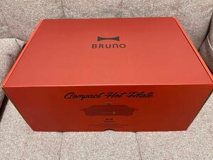 新品未開封　BRUNO コンパクトホットプレート　レッド