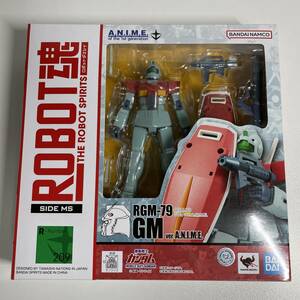 ROBOT魂 RGM-79 ジム ver. A.N.I.M.E. ロボット魂 アニメ プレバン ガンダム hg rg mg pg pgu mgex GM プレミアムバンダイ RX-78-2