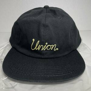 UNION CAP BLACK ユニオン キャップ ブラック 22FW-09 22M1001011202222 supreme 24ss シュプリーム ベースボールキャップ 帽子