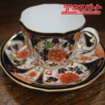 1900年頃 ロイヤルクラウンダービー Royal Crown Derby イギリス アンティーク 伊万里写し 手描き 辻堂店_画像4