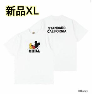 レア【新品XL】DISNEY × SD CHILL T　White スタカリ　ミッキー　ディズニー