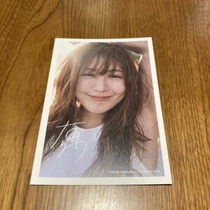 有村架純　写真展　限定　ポストカード　プリントサイン