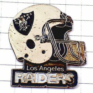 ピンバッジ・オークランドレイダースNFLアメフトLAS-VEGAS RAIDERS HELMET NFL USA◆フランス限定ピンズの画像1