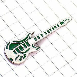 ピンバッジ・緑のエレキギター音楽楽器ハイネケン酒ビール音楽祭 HEINEKEN GUITAR◆フランス限定ピンズ◆レアなヴィンテージものピンバッチ