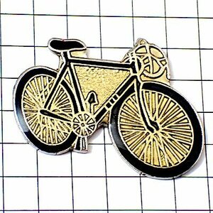 ピンバッジ・黒い自転車◆フランス限定ピンズ◆レアなヴィンテージものピンバッチ