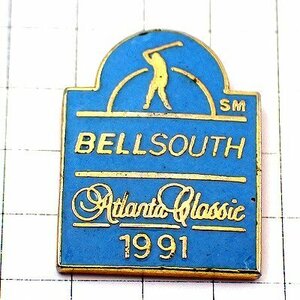 ピンバッジ・ゴルフ大会ベルサウス電話会社アメリカ/USA BELLSOUTH BELL◆フランス限定ピンズ◆レアなヴィンテージものピンバッチ