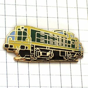 ピンバッジ・鉄道みどりの機関車◆フランス限定ピンズ◆レアなヴィンテージものピンバッチ