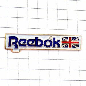 ピンバッジ・リーボック靴イギリスの国旗UK英国 REEBOK◆フランス限定ピンズ◆レアなヴィンテージものピンバッチ