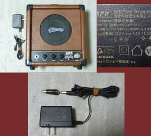 【 Pignose Hog 20：絶好調】6Vバッテリー(x2：12V)　に因る大音量(20年前の懐かしい音)　解体して清掃・整備、動作確認済みです