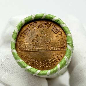 [A063/78] 昭和64年 1989年 特年 10円玉 5円玉 棒金 ロール 額面750円分 各50枚の画像4