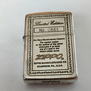 ZIPPO ライター 彫刻 限定品 送料無料