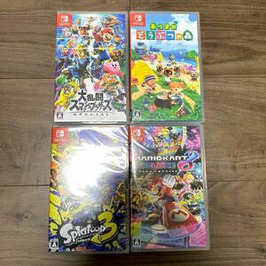 Nintendo Switch ソフト4本　新品未開封