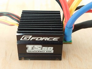 G-FORCE TS50 ESC センサー付き ブラシレス アンプ 中古 ジーフォース