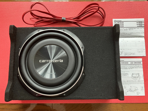 *carrozzeria Carozzeria woofer TS-W3020 + UD-SW300D set MONSTER CABLE attaching *USED goods 