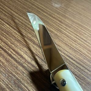 FAIT-MAIN JM INOX-FRANCE ジャック・モンジャン ハニーホーン 折り畳みナイフ 全長21cmの画像3
