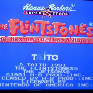 フリントストーン The Flintstones the Rescue of Dino & Happy ファミコンの画像2