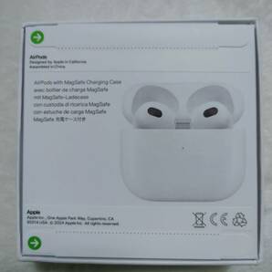 訳あり新品未開封品 AirPods 第3世代 並行輸入品 AppleCare+保証切れの画像2