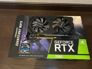 GEFORCE RTX2060 玄人志向 GALAKURO GG-RTX2060 -E6GB/DF2 