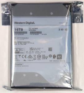 【新品】★HDD★16TB★WD Ultrastar★WUH721816ALE6L4★DC HC550★WESTERN DIGITAL★3.5インチ★内蔵型★