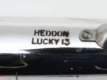 へドン ラッキー13 メッキカラー 首割れ HEDDON LUCKY 13 A3391_画像5