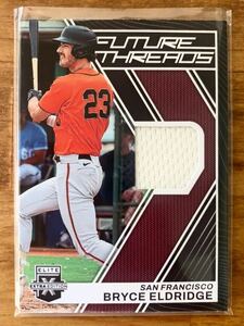 Bryce Eldridge Panini Elite Extra Edition Baseball 2023 Future Threads ジャージカード ブライスエルドリッジ ジャイアンツ Giants MLB