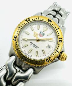 タグホイヤー　S95.813　　アイボリー　クオーツ　ユニセックス　腕時計
