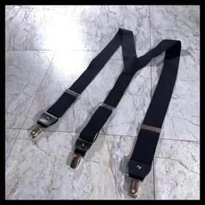 ALBERT THURSTON Alba -tosa- stone flexible suspenders black 