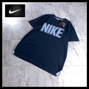 00s OLD NIKE プリント Tシャツ ネイビー デッドストック L 古着