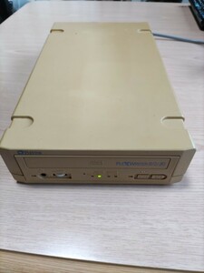 PLEXTOR CD-RW Drive установленный снаружи PX-W8220Te вписывание проверка settled SCSI подключение 