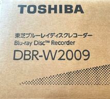 【未開封】東芝 DBR-W2009 2TB HDD/2チューナー搭載3D対応ブルーレイレコーダーTOSHIBA REGZA レグザブルーレイ _画像2