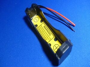 18650電池ホルダー　1本　3.7V用（保護回路付）1S1P リチウムイオン電池ホルダー、電池ケース、バッテリーボックス,電池ボックス,電池box