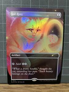 MTG 太陽の指輪 Secret lair Raining Cats and Dogs SLD 両面　犬　猫　foil 英語版 1枚