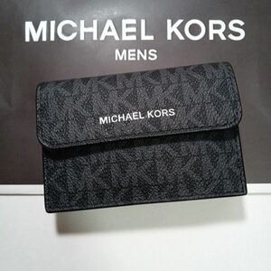 MICHAEL KORS マイケルコース 　カードケース　メンズ　Black