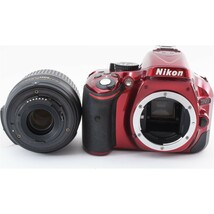 Nikon ニコン D5200 18-55mm レンズキット レッド 一眼レフ カメラ 動画撮影 バリアングル液晶 中古_画像7