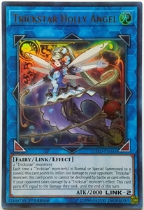 遊戯王OCG デュエルモンスターズ COTD-EN044 トリックスター・ホーリーエンジェル（ウルトラレア：1st英語版）