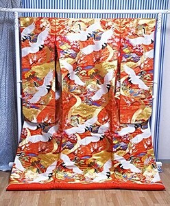 豪華!!色打掛 美品 中古　お安くどうぞ (和-1)