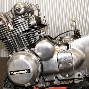 31781 ゼファー７５０ ＺＲ７５０Ｃ 純正 エンジン 実動車外し 動作確認済み 動画あり 一部難あり レストアベースの画像2