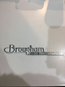 Y31 セドリック　グロリア　エンブレム ゴールド　brougham