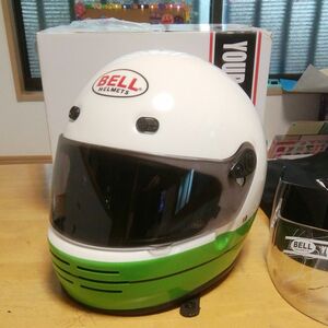 美品 BELL M3J レジェンド XL 廃盤カラー　シールド３枚　ベル LEGEND 61～62cm ローソンレプリカ　ローレプ