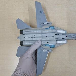 【開封品・箱ダメージ有り】：1/72 F-14A アメリカ海軍 戦闘機兵器学校 NFWS TOPGUN 仮想敵機青色迷彩 ミラマー基地 95年 #30 (20240419)の画像8